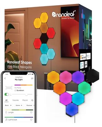 Nanoleaf Shapes Ultra Black Hexagon