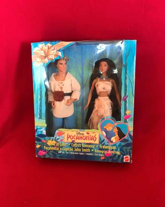 Pocahontas e Smith  Disney 1995 confezione nuova