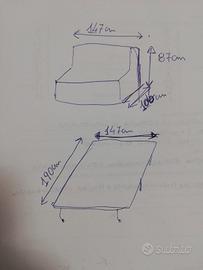 Divano due posti ikea