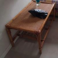 letto tavolini poltrone ed altro in bambù vintage