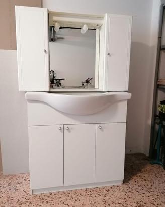 Mobile bagno bianco 