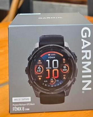 Garmin fēnix® 8 - 51 mm, amoled titanio e zaffiro