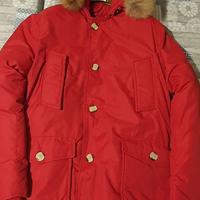 Giacca woolrich rossa