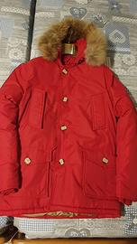 Giacca woolrich rossa