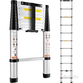 Scala Telescopica Estensibile Portatile Alluminio
