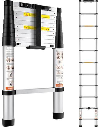 Scala Telescopica Estensibile Portatile Alluminio