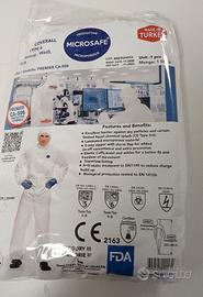 tuta protettiva lavoro Microsafe xl