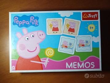 gioco peppa pig memory 3+