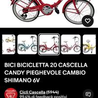 bicicletta pieghevole Shimano 