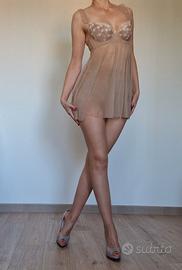 Abito corto da donna con ricami - Taglia S / 40