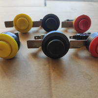 Kit di 6 pulsanti arcade vintage per cabinati