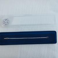Bracciale Acciaio Inox, Pietre Originali Swarovski