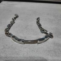 Bracciale da uomo firmato Zoppini in acciaio