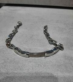 Bracciale da uomo firmato Zoppini in acciaio