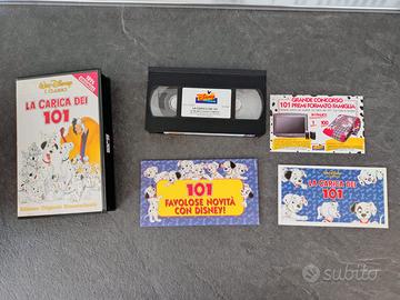VHS La Carica dei 101 (1996) completa inserti