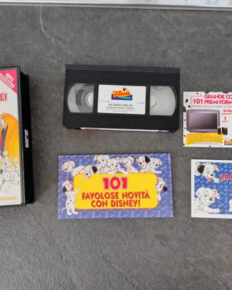 VHS La Carica dei 101 (1996) completa inserti