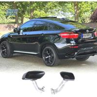TERMINALI SCARICO BMW X6 E71 11-14 LOOK M NERO
