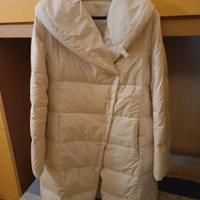 Piumino d'oca bianco, donna. 