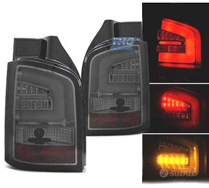 FANALI VOLKSWAGEN VW T5 10-15 1P LED BAR FUMÈ