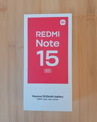 Redmi note 15 5g 8x256