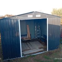 Casetta giardino Metallo box garage attrezzature