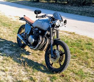 moto Kawasaki cafè racer
