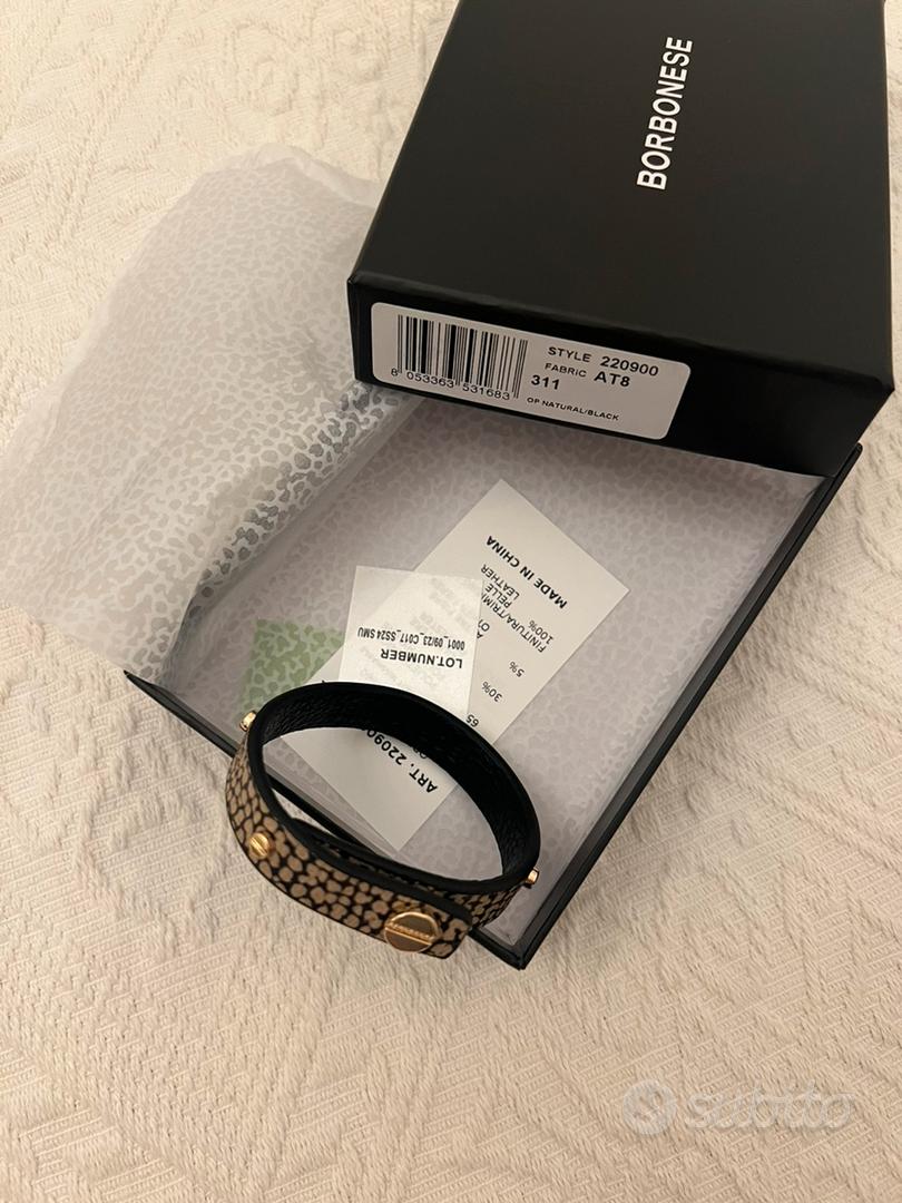 Bracciale Borbonese Nuovo Abbigliamento e Accessori In vendita a
