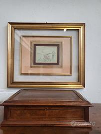 Quadro con autoritratto del Compagnoni 