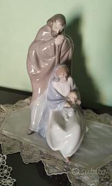 Statua Sacra Famiglia NAO Lladro' 1439 con scatola