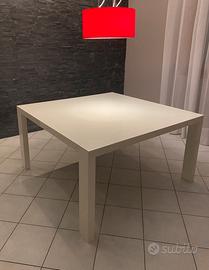 Tavolo quadrato bianco CALLIGARIS da 8 posti