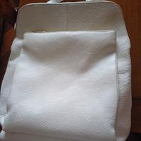 Borsa/zaino colore bianco CVD