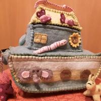 Én Gry & Sif Felted Noah's Ark Bag