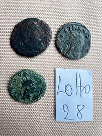 Lotto 28 Roma Imperiale Monete Romane autentiche