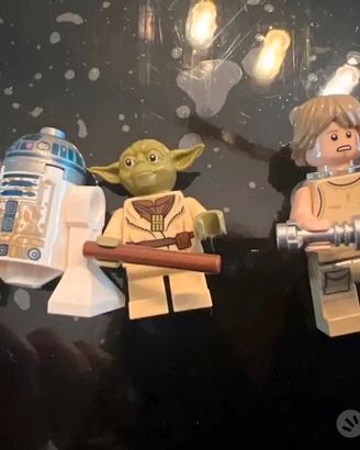 🧱 Minifigure LEGO Star Wars R2-D2, Yoda, Luke
