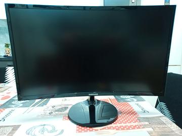 Monitor Samsung schermo curvo 24 polici