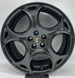 4 cerchi lega alfa romeo 147 alfa gt r17 lt3333
