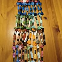 50 matassine assortite Brother nm 25 Dmc e Anchor 