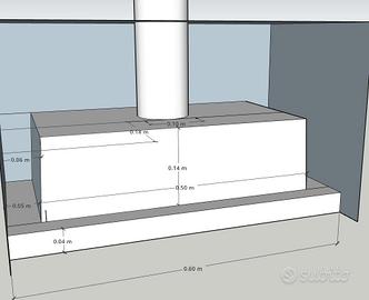 Cappa aspirante cucina 60cm