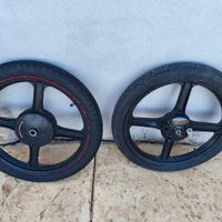 Coppia cerchi lega 16" Piaggio Ciao