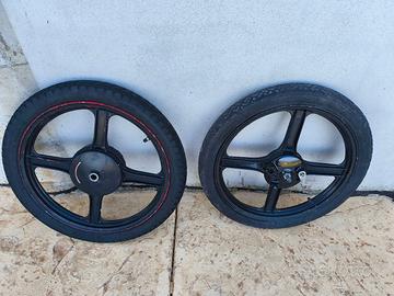 Coppia cerchi lega 16" Piaggio Ciao