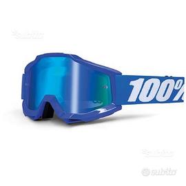 Maschera 100% accuri reflex blue specchio