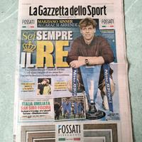 SIINNER VINCE ATP FINALS A TORINO GAZZETTA