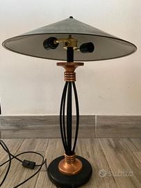 Lampada da scrivania stile “Sedge Hat Shade”
