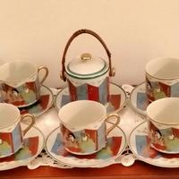 ANTICO Servizio da The porcellana giapponese 