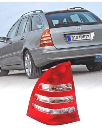 FANALE SINISTRO MERCEDES CLASSE C W203 SW 00-04 BI
