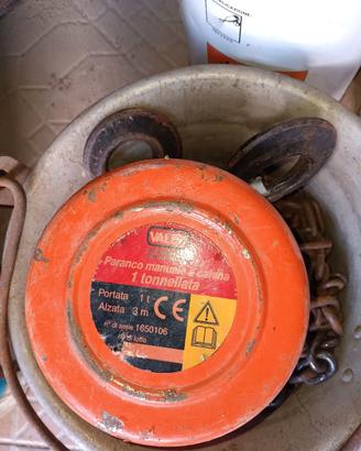 paranco manuale a catena