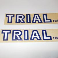 Adesivi fantic trial anni '70 primi '80