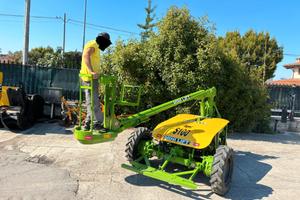 S132 - Piattaforma 5 m diesel comandi joystick