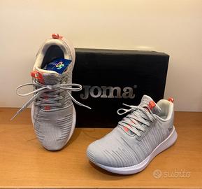 Scarpa Sportiva Joma, color Silver (Grigio) N° 40