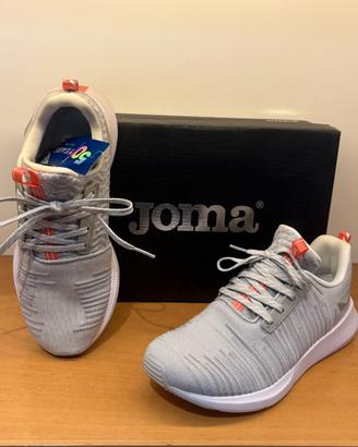 Scarpa Sportiva Joma, color Silver (Grigio) N° 40